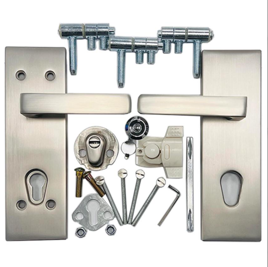 rectangular aluminum hand